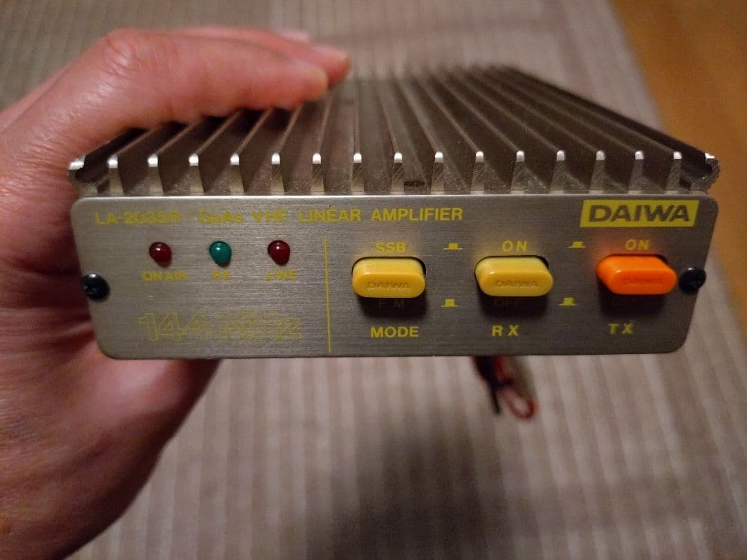 メ*2様 【作動確認済み】ダイワ LA-2035R 144MHz リニアアンプ