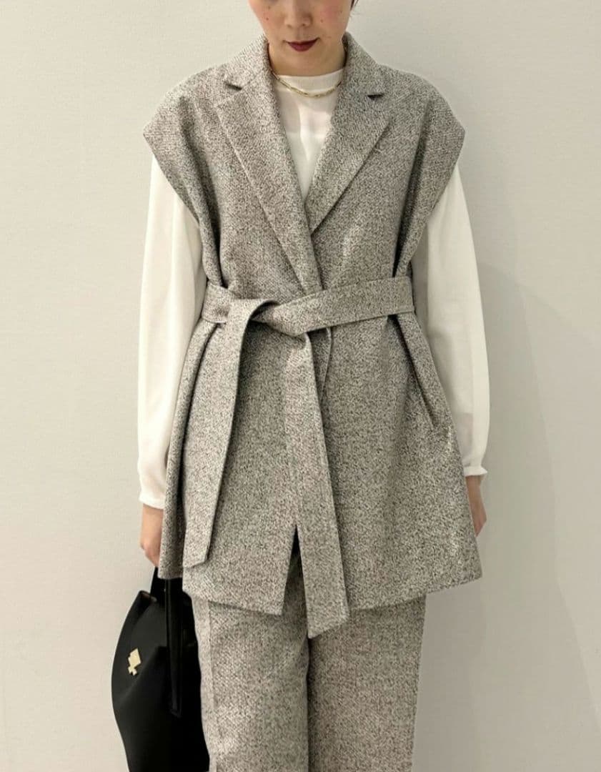 momotaro　今期　IENA NAVY ツイードジレ