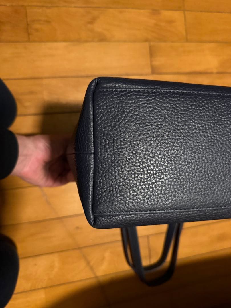 美品 HushTug ハッシュタグ トートバッグ ビジネスバッグ レザー 本革