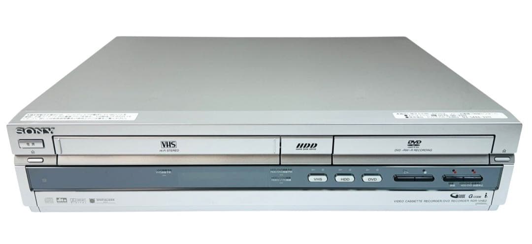 ソニー HDD内蔵 VHS ビデオ一体型DVDレコーダー RDR-VH83