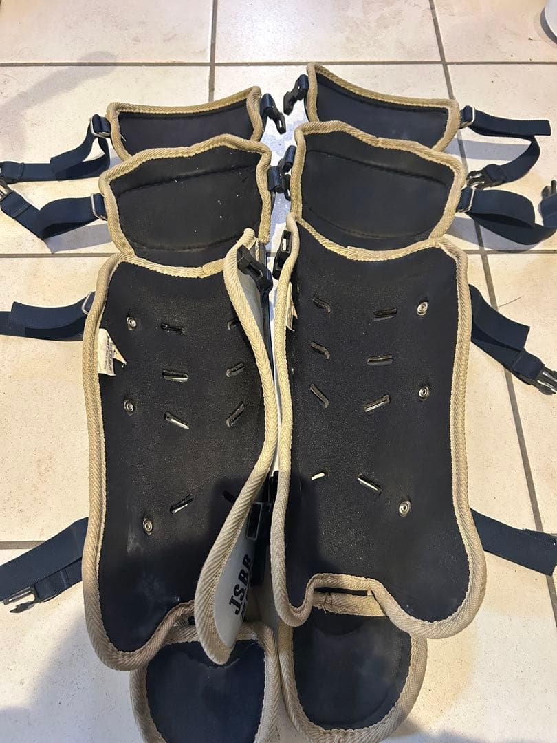 【週末セール】ゼット　軟式　キャッチャーレガース　防具　限定カラー