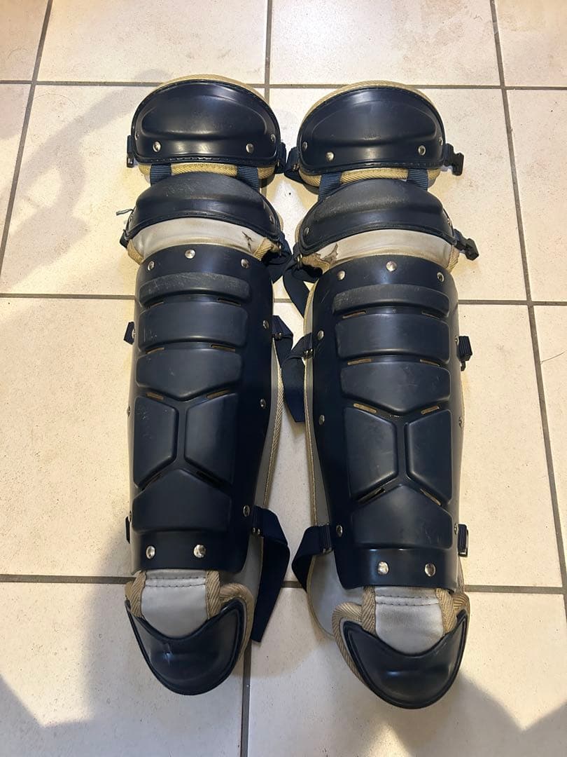 【週末セール】ゼット　軟式　キャッチャーレガース　防具　限定カラー