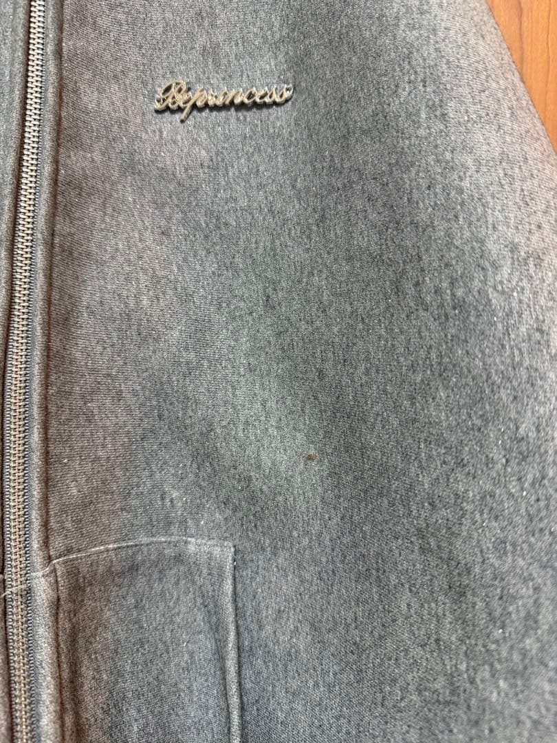 andwang Kirakira zip up (gray) Mサイズ