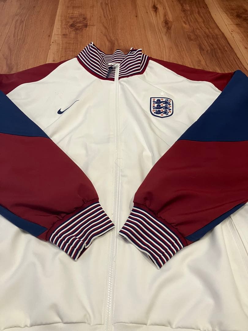 イングランド代表 Nike トラックジャケット 古着 希少　ナイキ　2XL