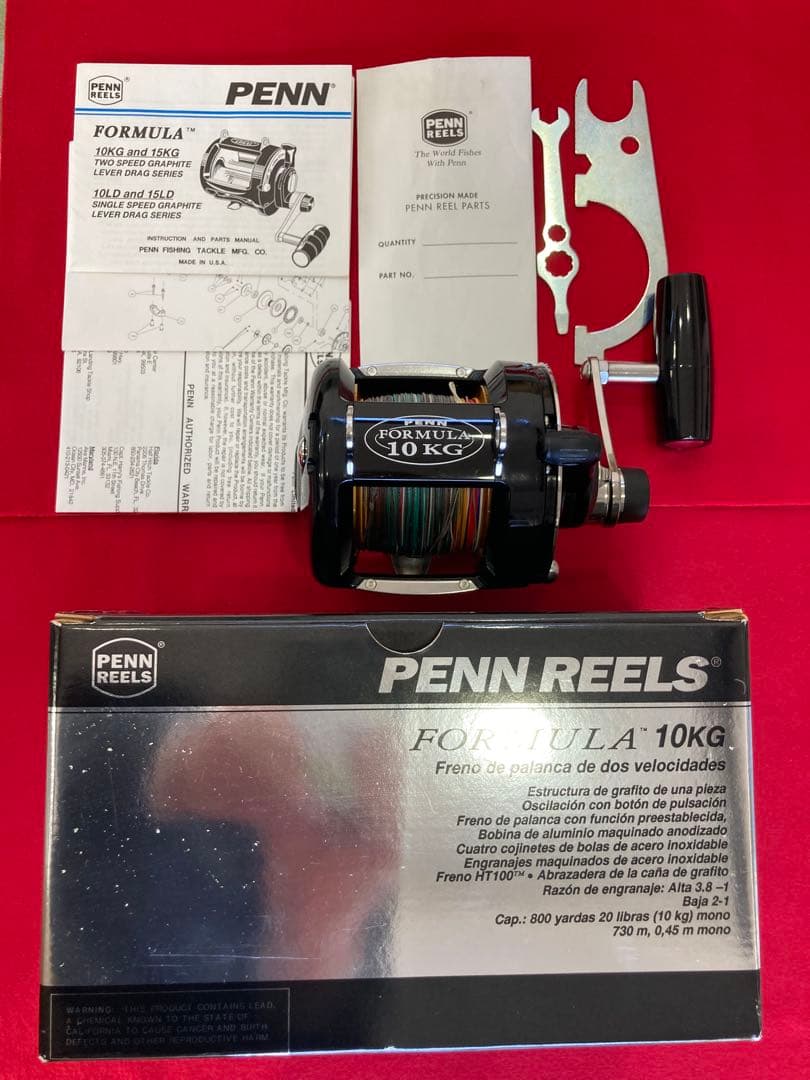 PENN FORMULA 10 KG 両軸リール