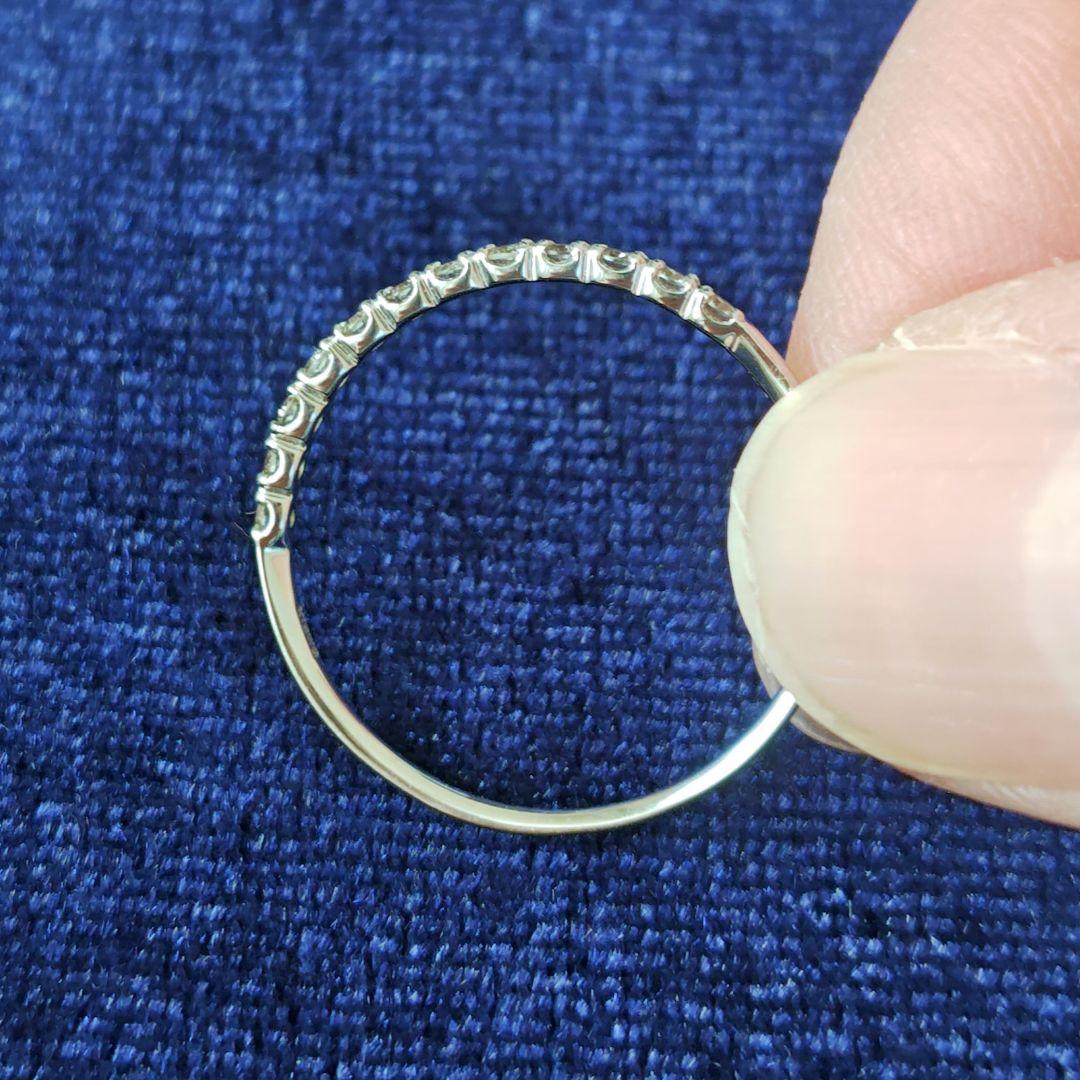Classic CHESS　K18WG ダイヤモンド エタニティリング0.2ct