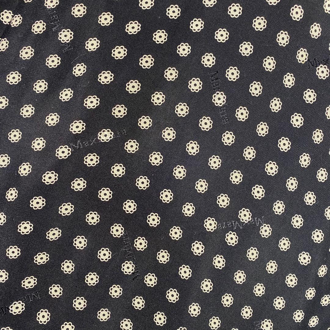 【美品】MaxMara　銀タグ　シルクワンピース　花柄　マキシ丈　40