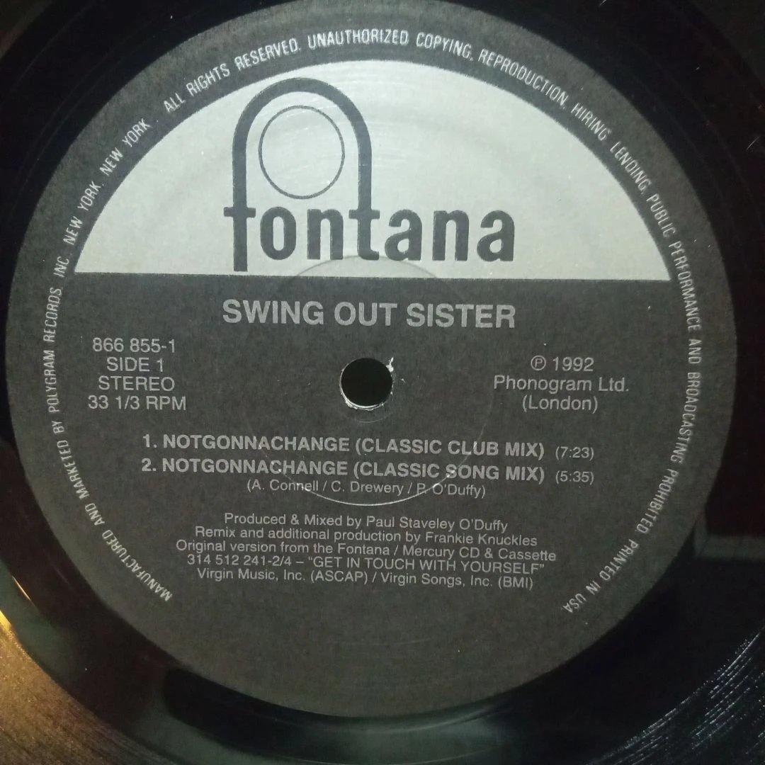 洋楽 Swing Out Sister/Not Gonna Change 12