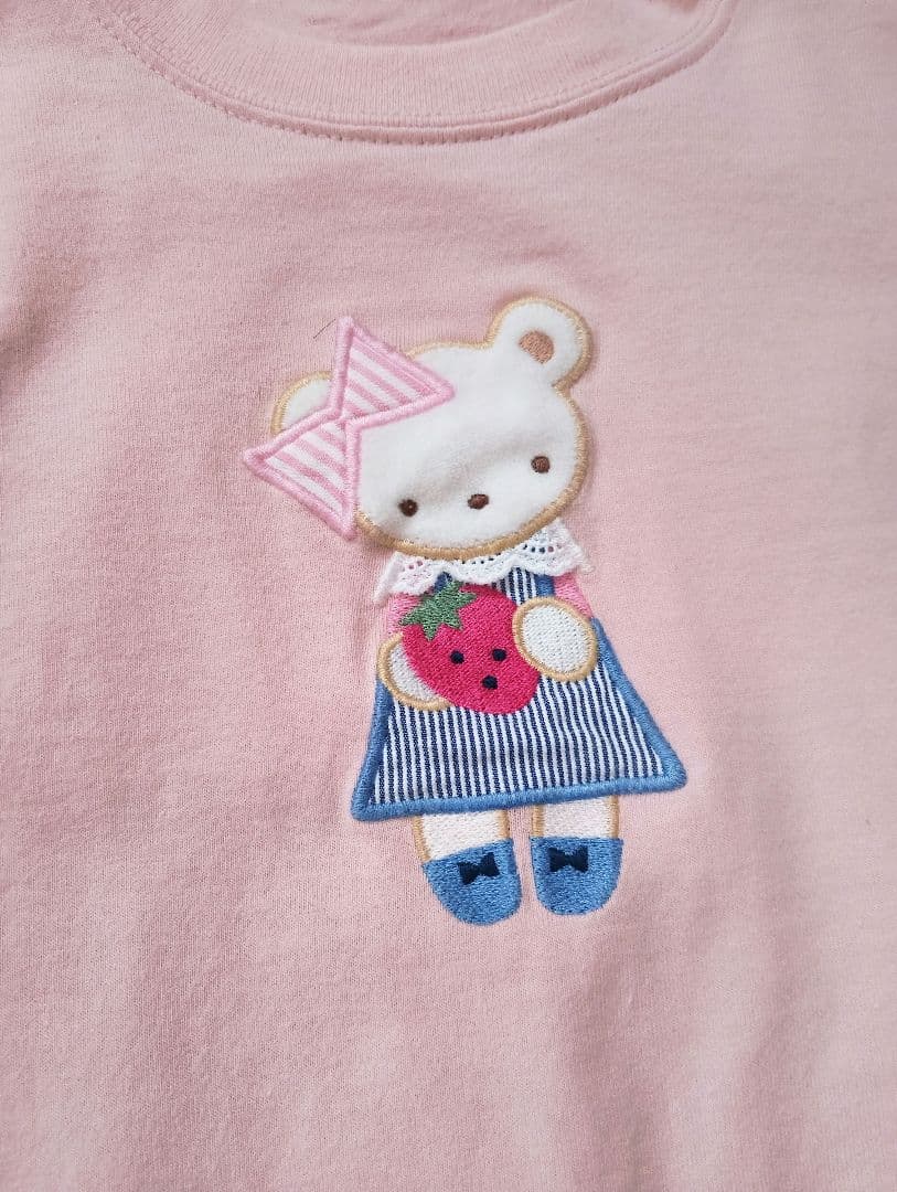 familiar ファミリア いちご ピンク トップス 女の子 90