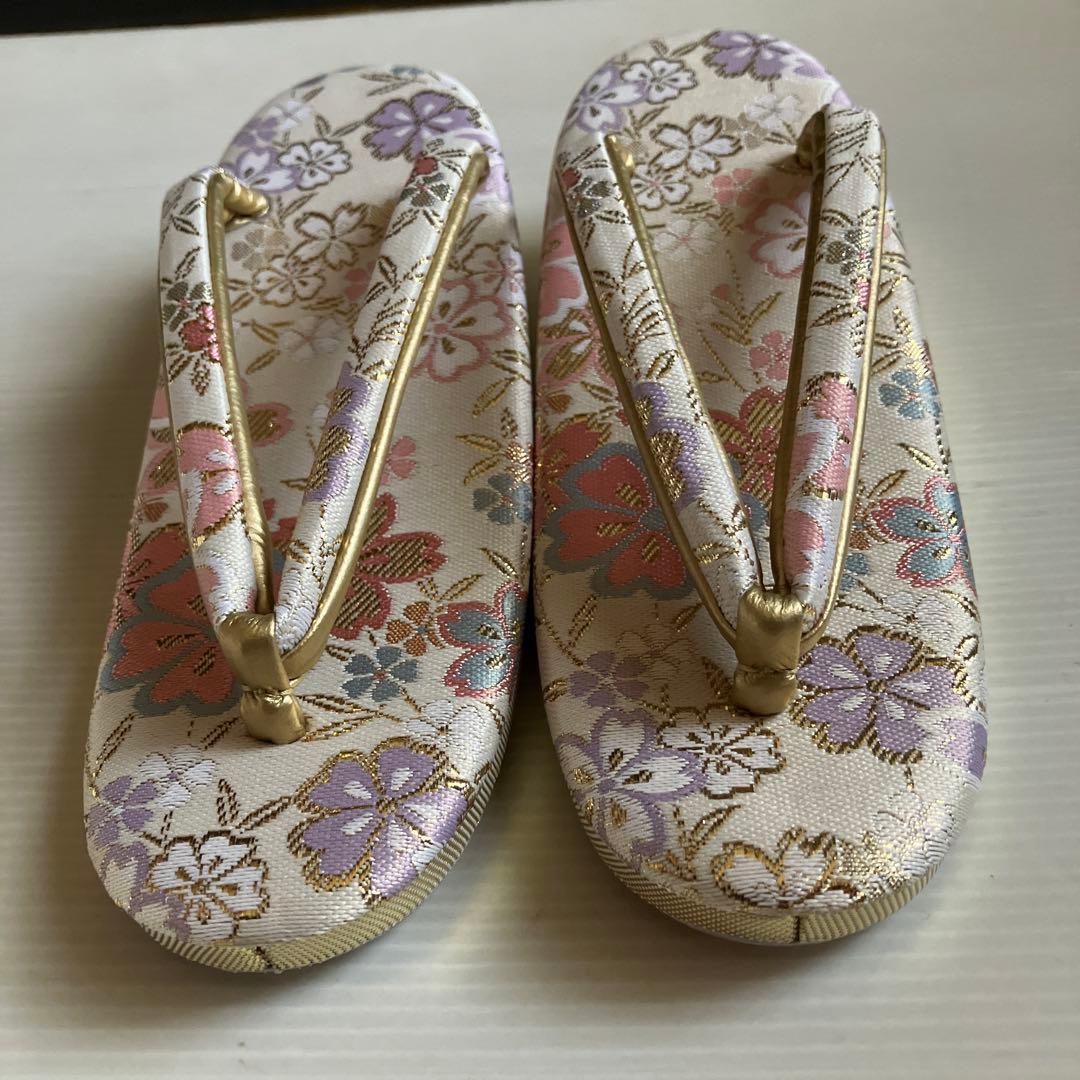 ★416 和装小物　草履　バック　セット