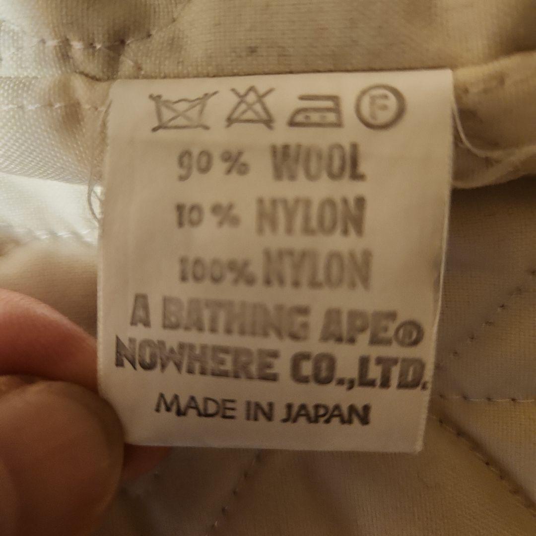 A BATHING APE ウールジャケット サイズM