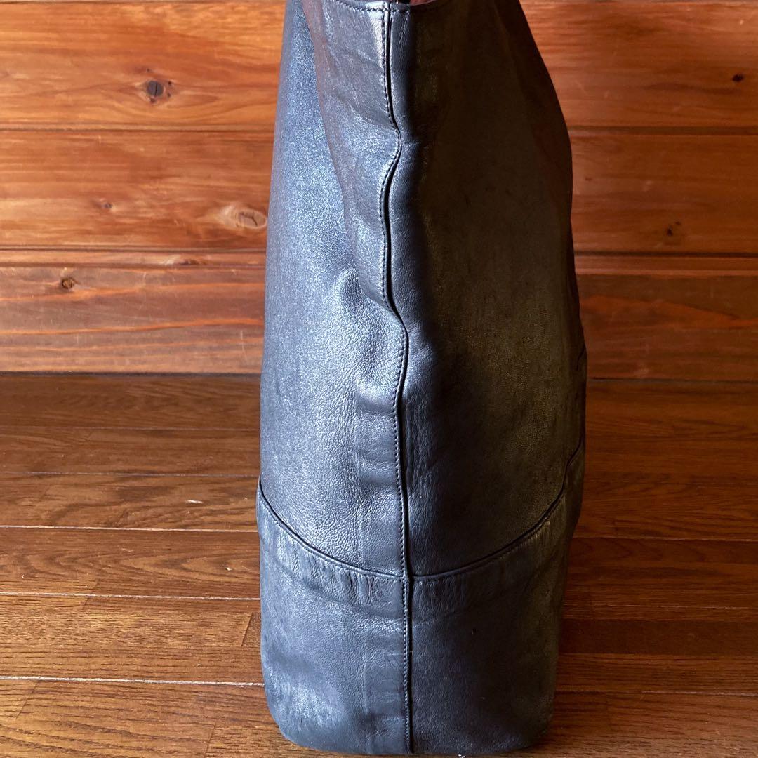 LOEWE ロエベ ナッパレザー トートバッグ 黒 バッグ