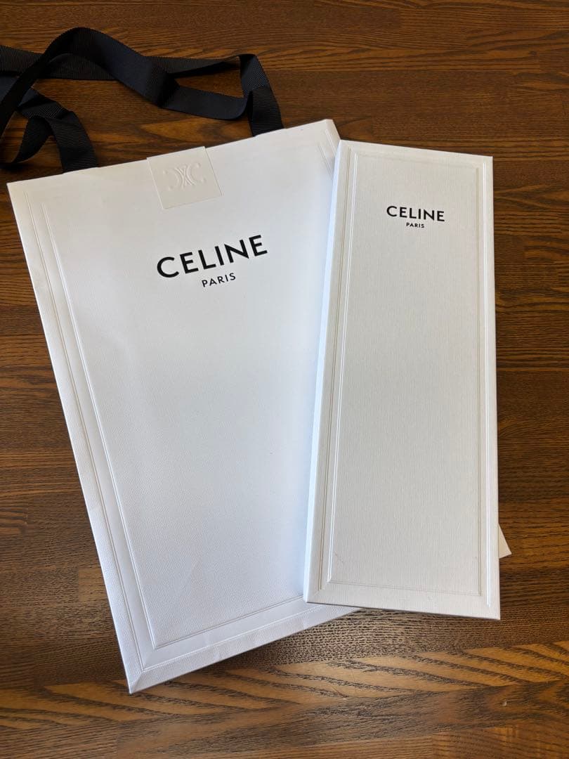【専用】極美品✨CELINE セリーヌ ネクタイ　ナロータイ２本　黒
