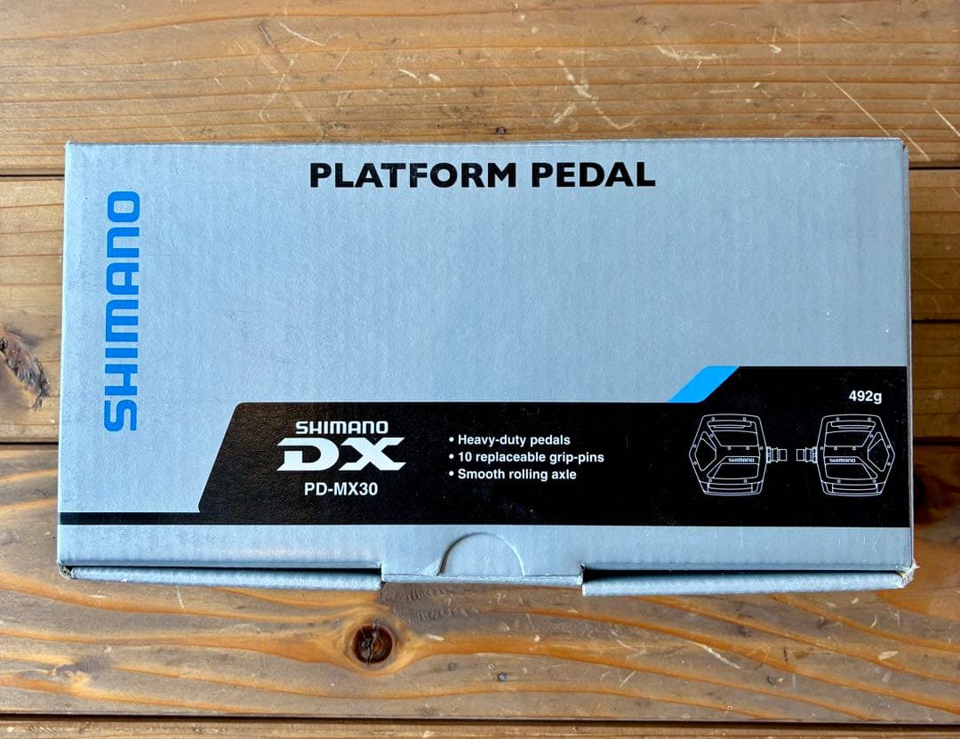 【〜2/22まで値下！新品未使用】シマノDXペダル　デッドストックPD-MX30