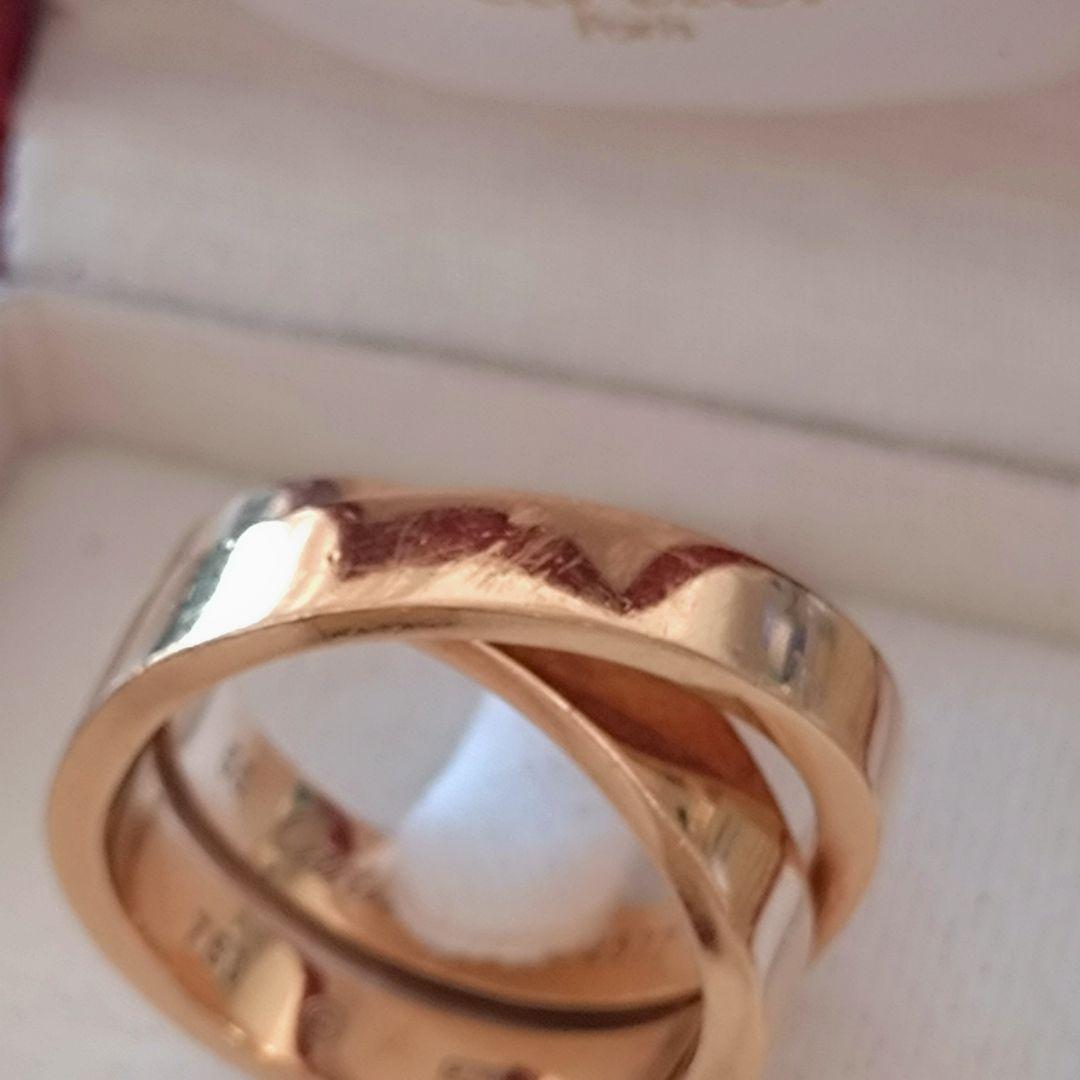 カルティエ Cartier リング パリリング K18YG #55