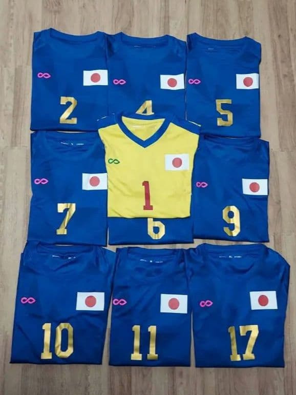 [超お得]フットサル　新品チームユニフォーム　10枚上下セット