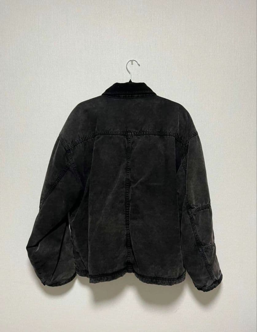 Stussy SHOP JACKET WASHED CANVAS Mサイズ