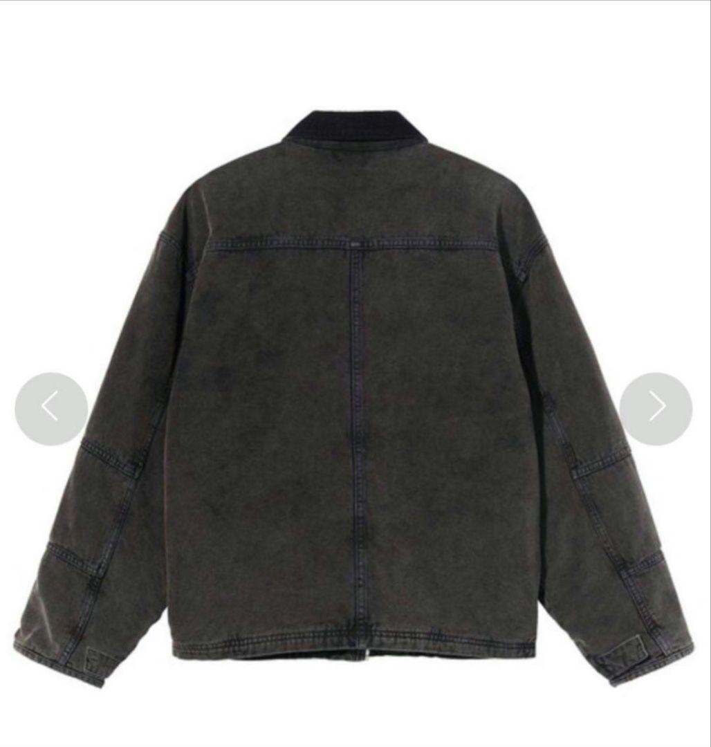 Stussy SHOP JACKET WASHED CANVAS Mサイズ