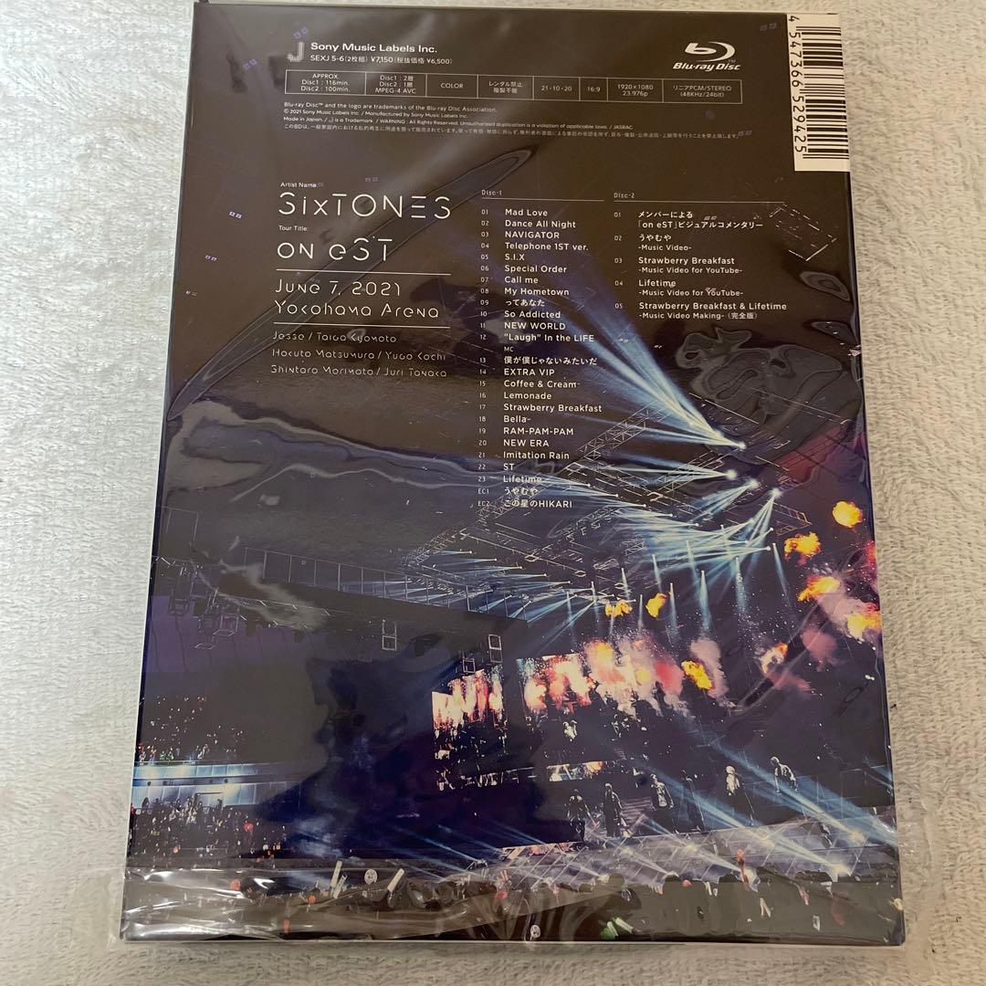 SixTONES on eST〈初回盤・2枚組〉Blu-ray