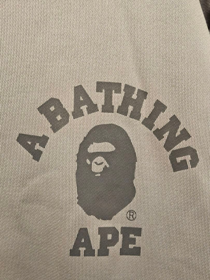 A BATHING APE グレー ジャケット jersey jacket