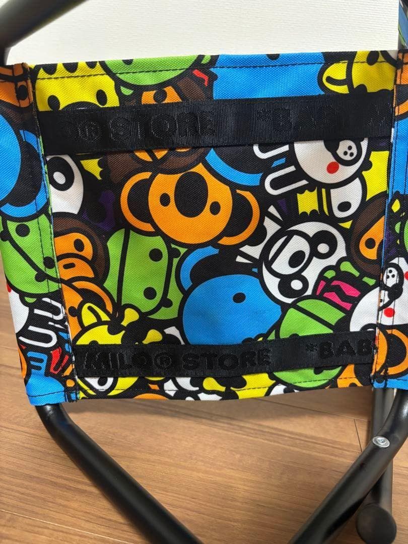 アウトドア チェア キッズ イス 椅子 キャンプ BABY MILO BAPE
