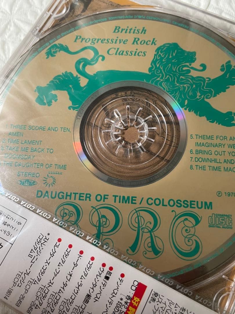 DAUGHTER OF TIME/COLOSSEUM/コラシアム/未開封