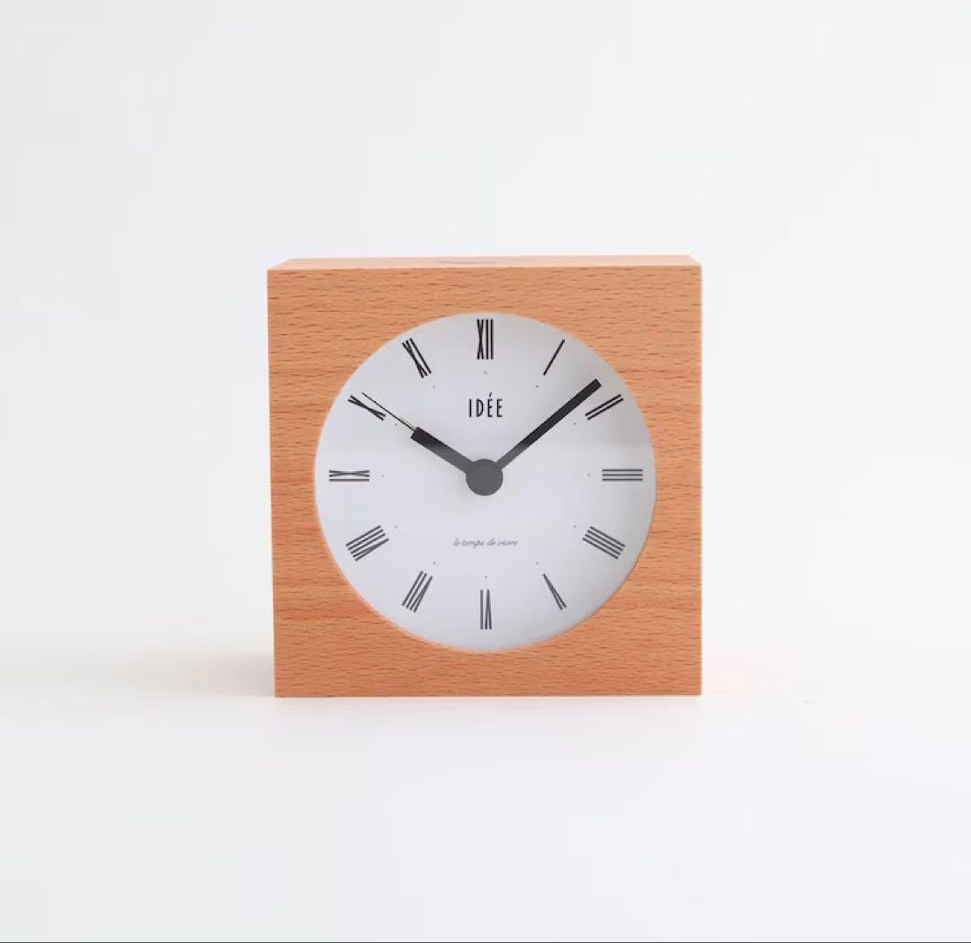 ＩＤＥＥ　ＴＩＭＩＮＧ　アラームクロック　Ｎａｔｕｒａｌ※最終値下げ