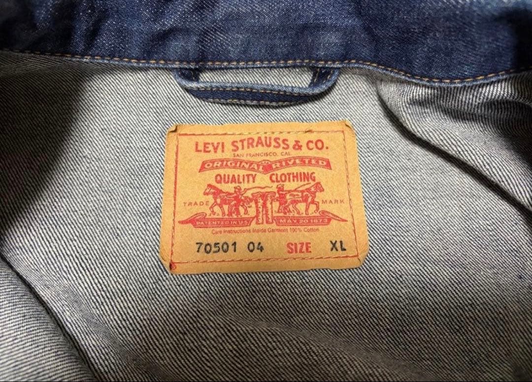 Levi's 70501 0401 XL ユーロリーバイス　大戦モデル　1st