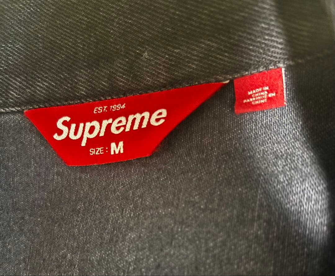 ジャケット・アウター Supreme Denim Trucker Jacket Black 25SS