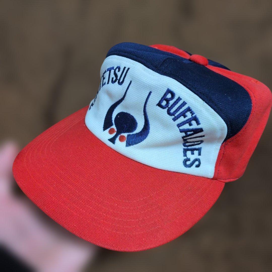 【値下げ！】超レア70年代近鉄承認KINTETSU BUFFALOES 野球帽