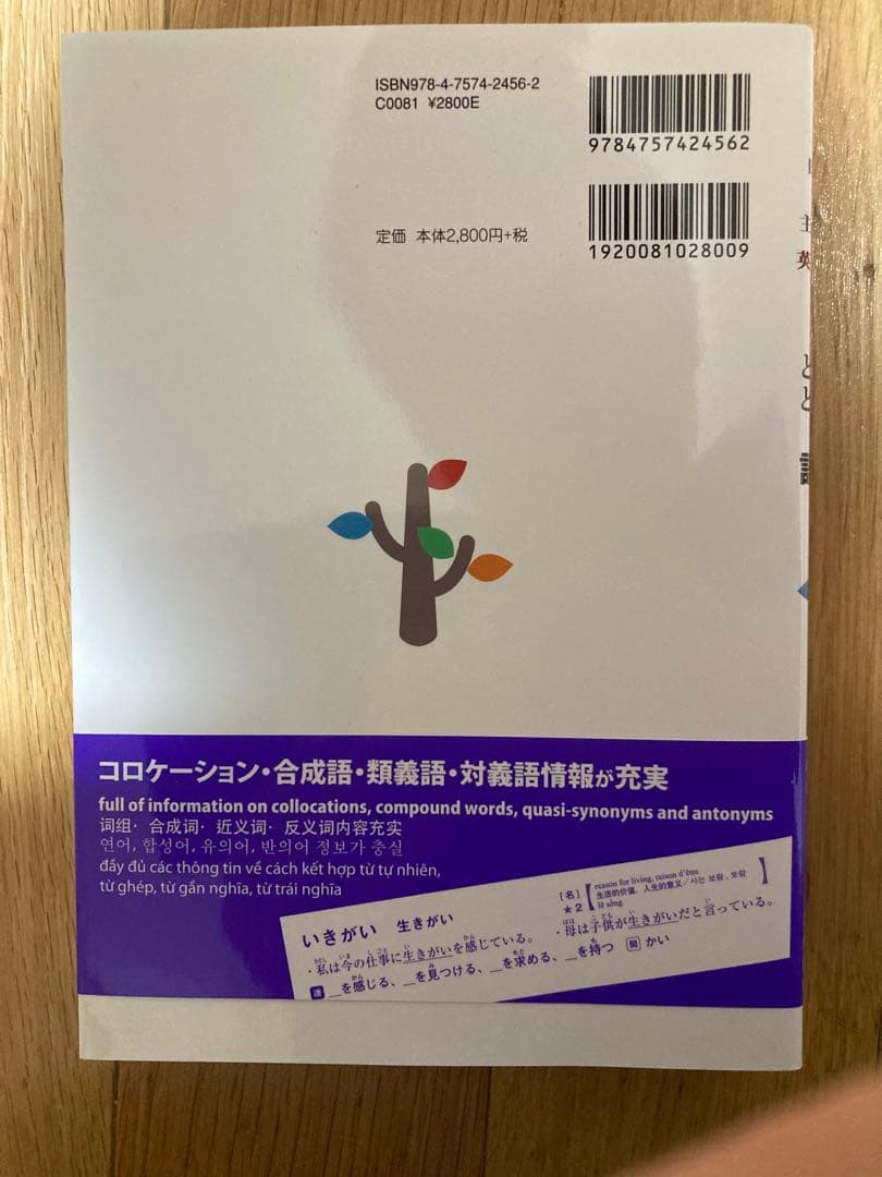 どんなときどう使う日本語語彙学習辞典　日本語能力試験N1～N3の主要な語彙を網羅