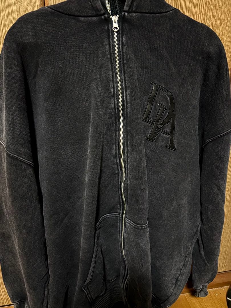 トップス DIANTE DIA LOGO ZIP UP SWEAT HOODIE