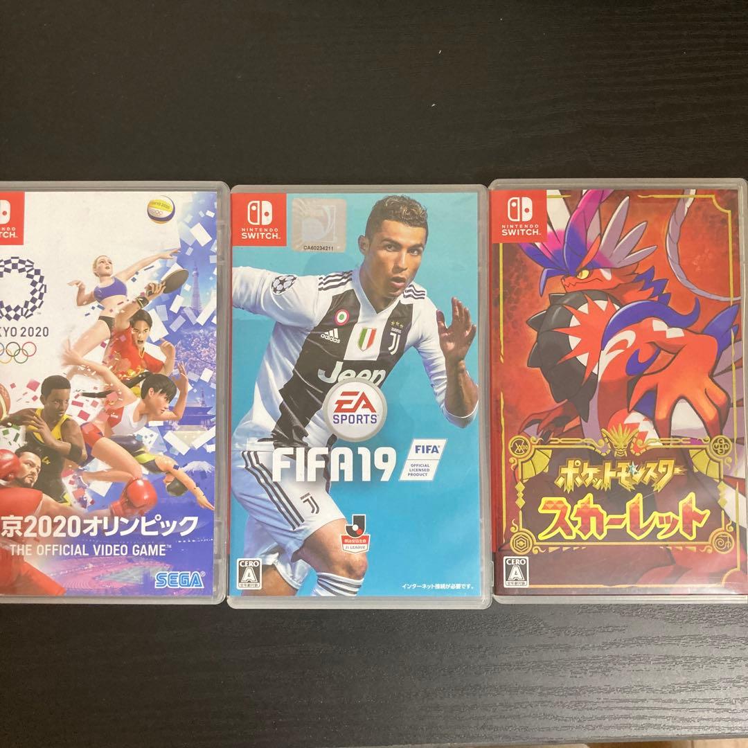 Nintendo Switchカセット4枚セット