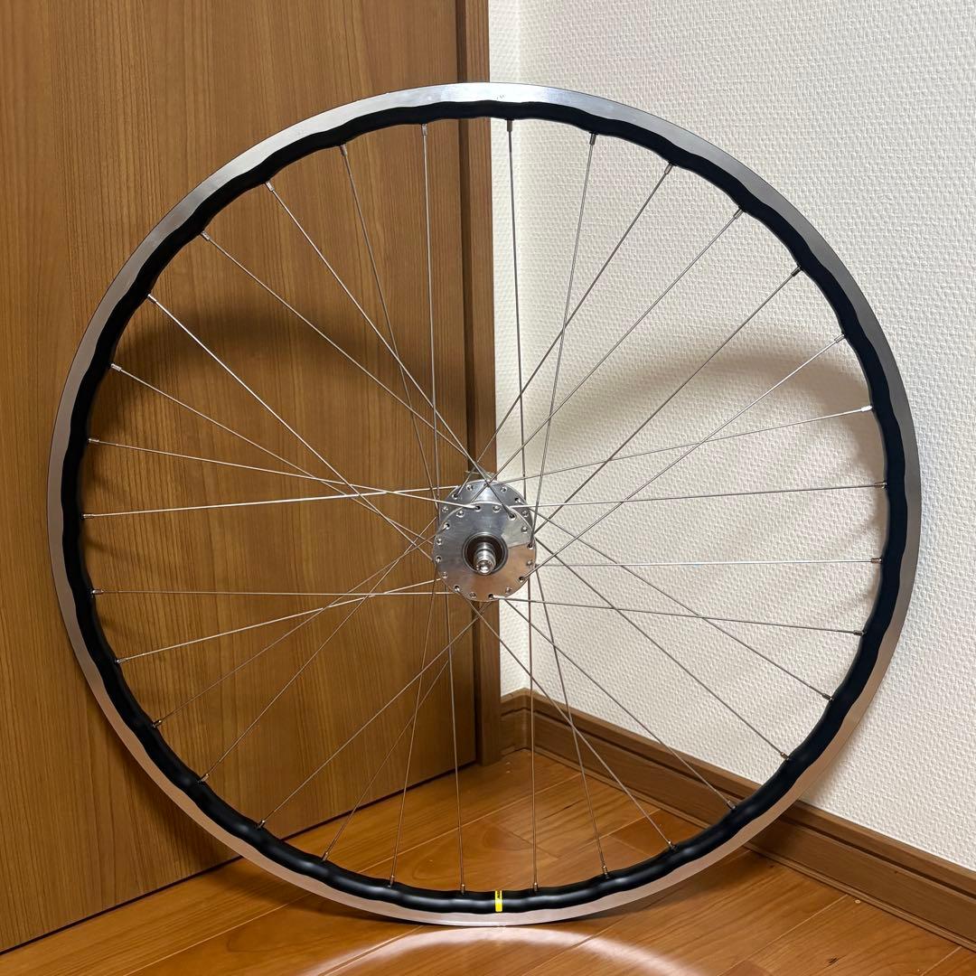ピストホイール　philwood × mavic wheel set