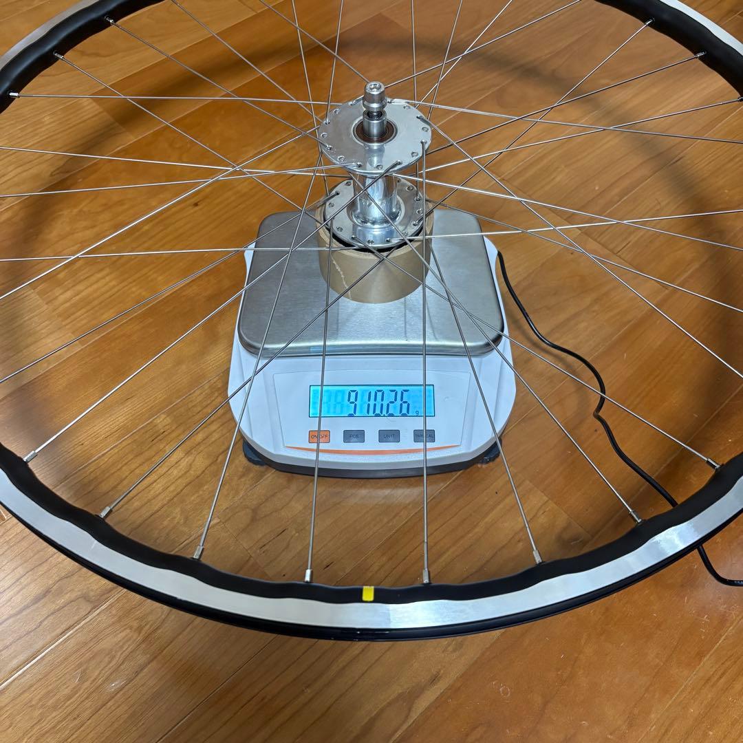 ピストホイール　philwood × mavic wheel set