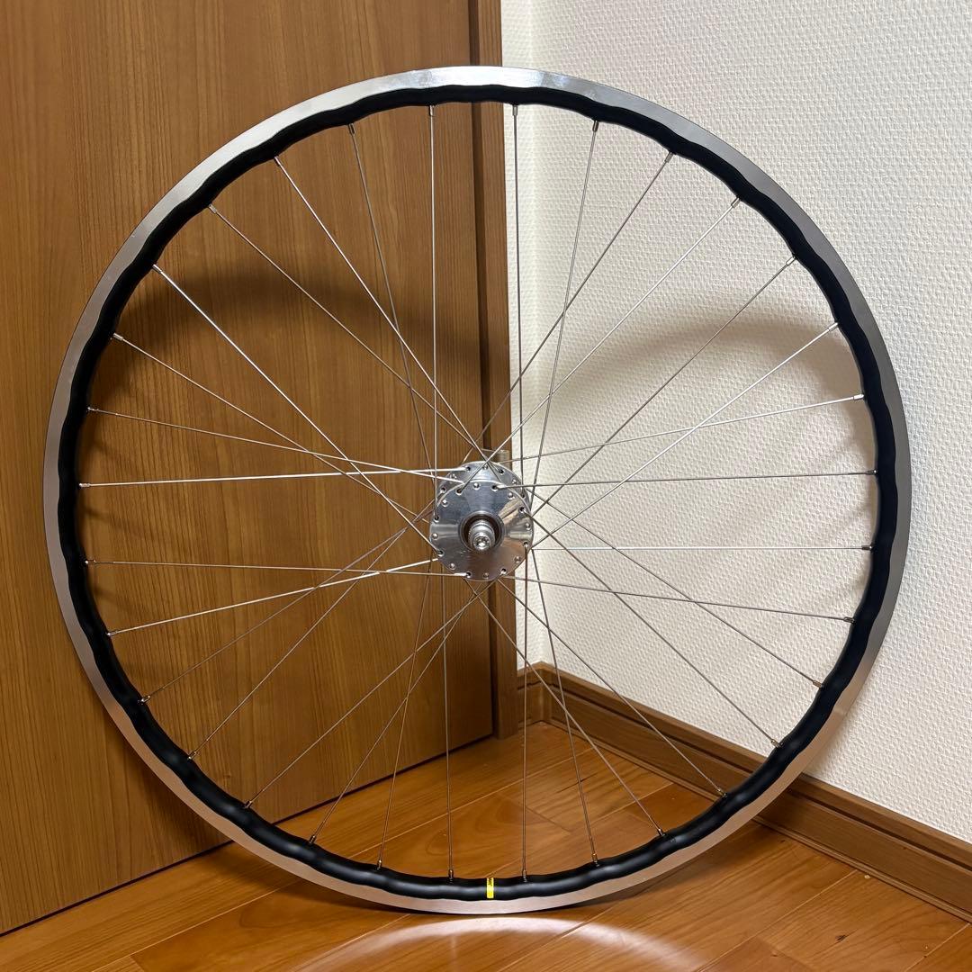 ピストホイール　philwood × mavic wheel set