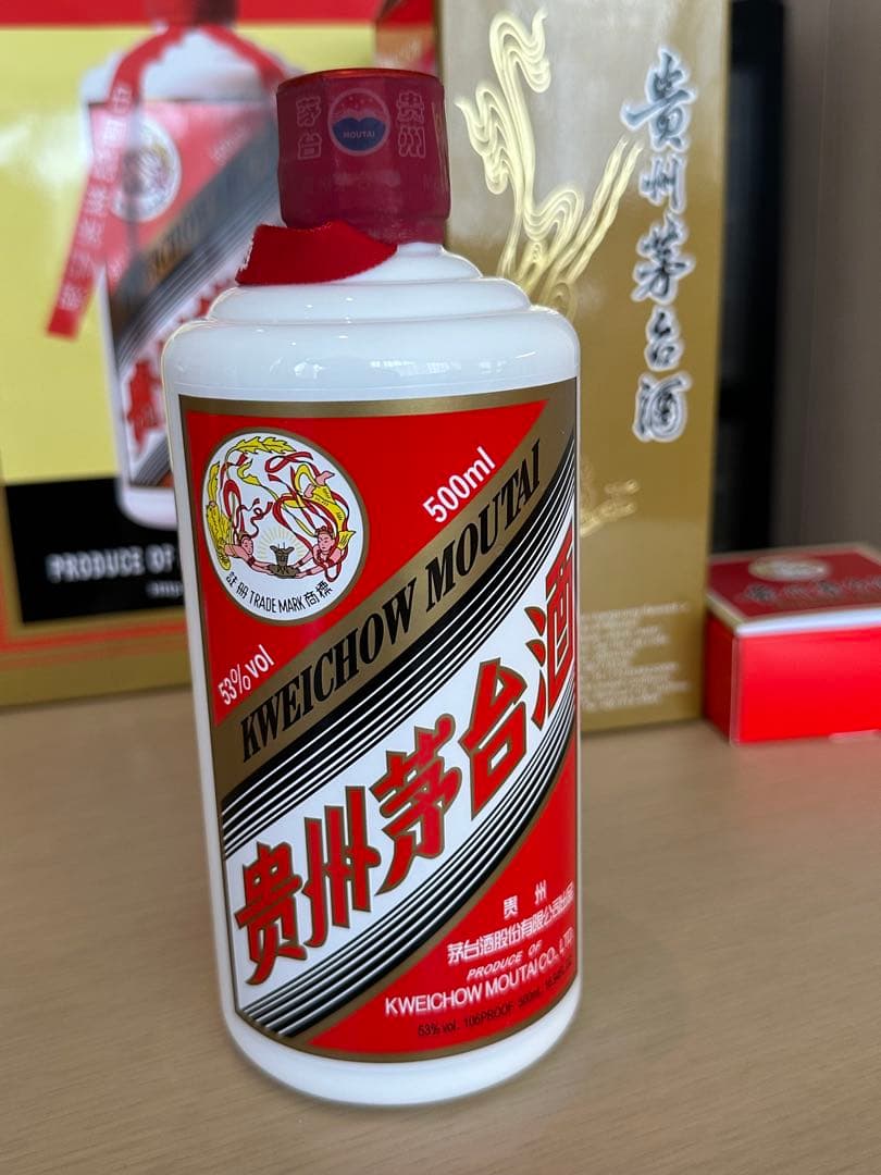 送料別貴州茅台酒 マオタイ酒 天女ラベル 2025 500ml 53%