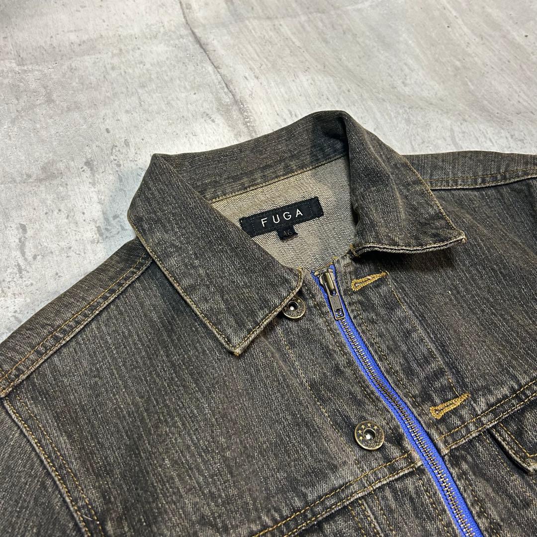 ジャケット・アウター 04aw archive FUGA zip denim jacket