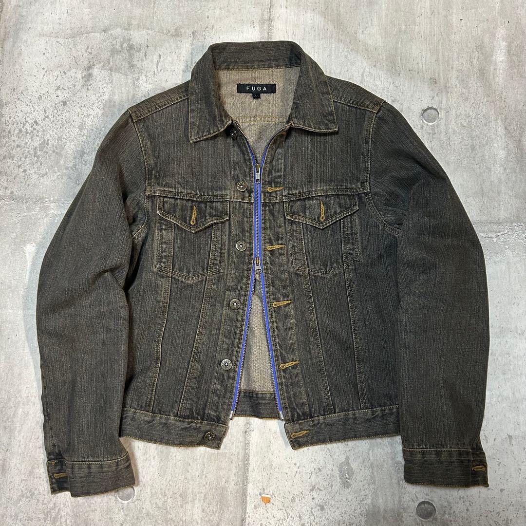 ジャケット・アウター 04aw archive FUGA zip denim jacket