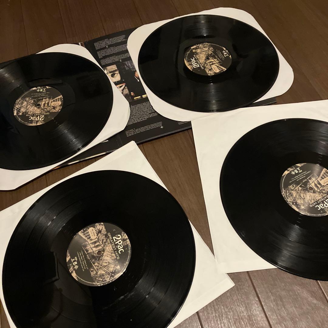 2PAC greatest hits ４枚組LP レコード
