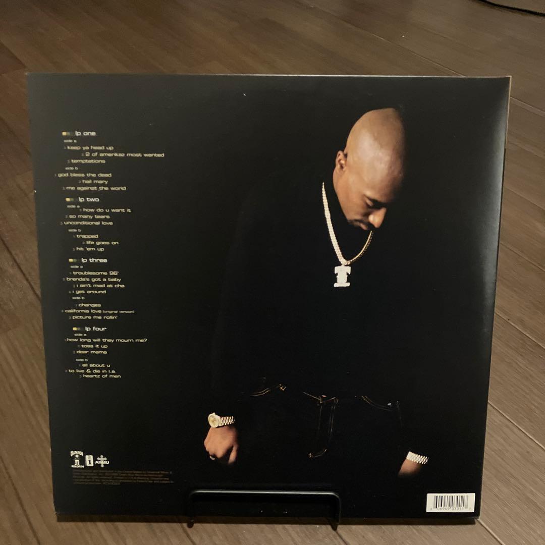 2PAC greatest hits ４枚組LP レコード