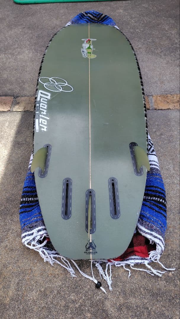 クォーターサーフボード ミニシモンズ 小波 チャンネル DHD JS クワッド