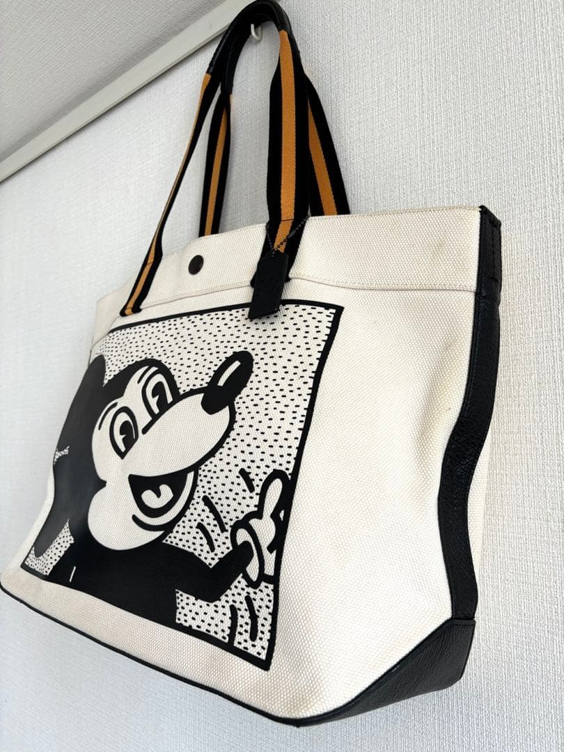 【完売品】COACH × ミッキー × キースヘリング トートバッグ