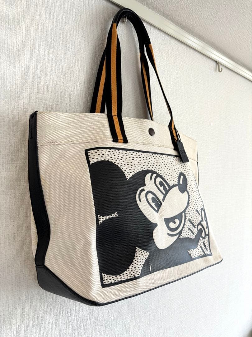 【完売品】COACH × ミッキー × キースヘリング トートバッグ
