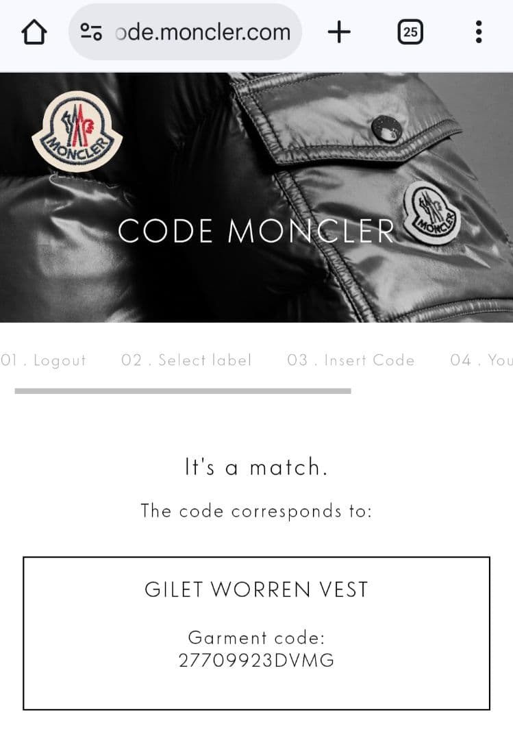 極美品✨XL相当✨鑑定済✨モンクレール 藤原ヒロシ WORREN ダウンベスト