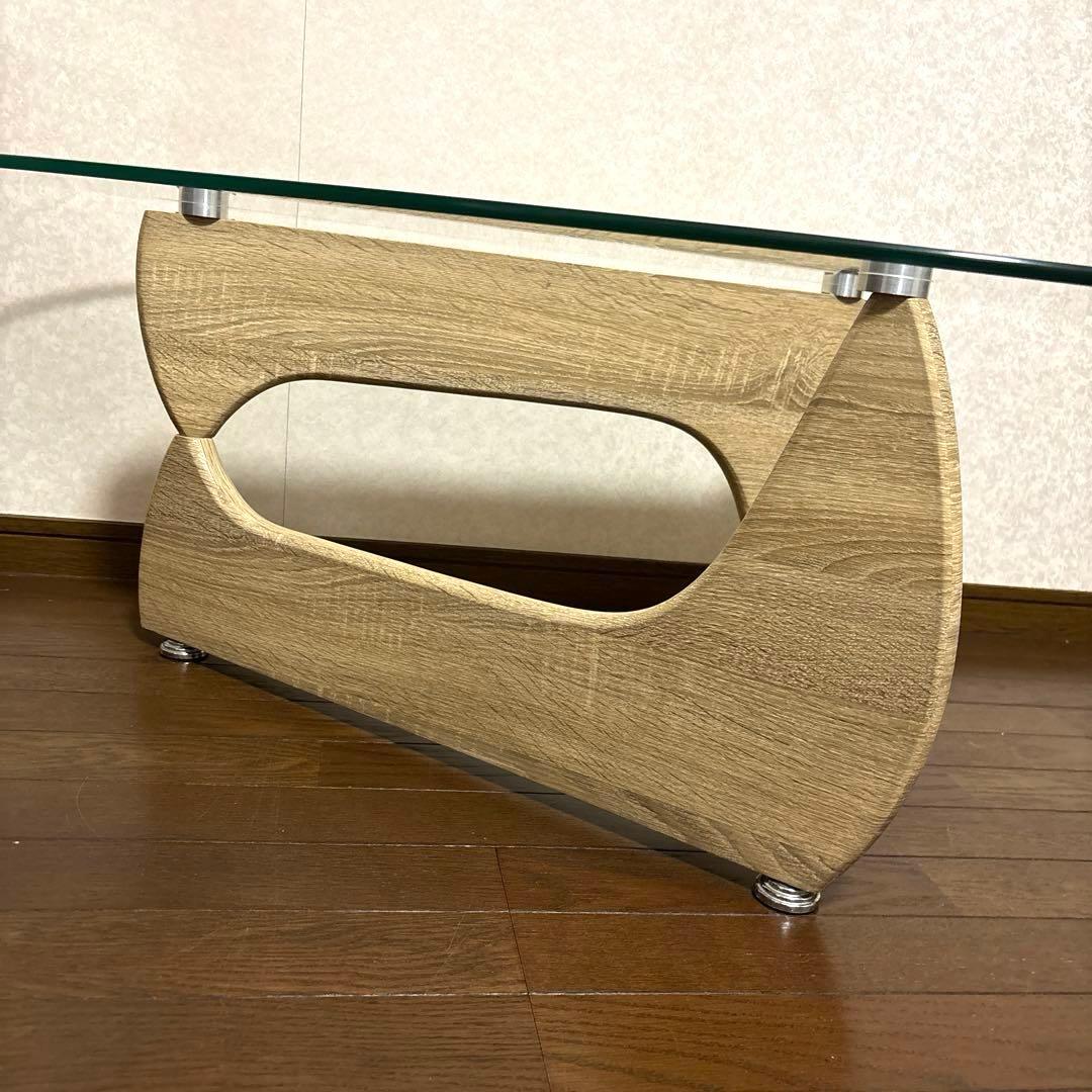 【美品】イサムノグチ コーヒーテーブル ガラス リプロダクト ※直接お渡しのみ