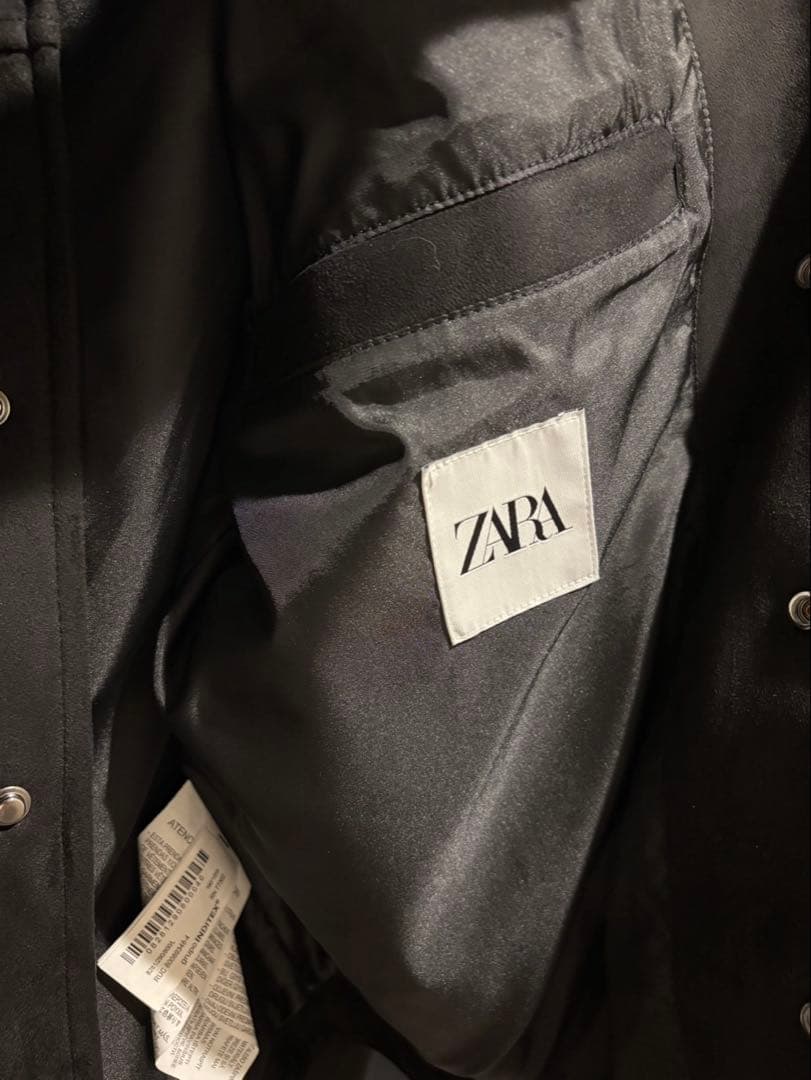 ZARA フェイクスウェードジャケット