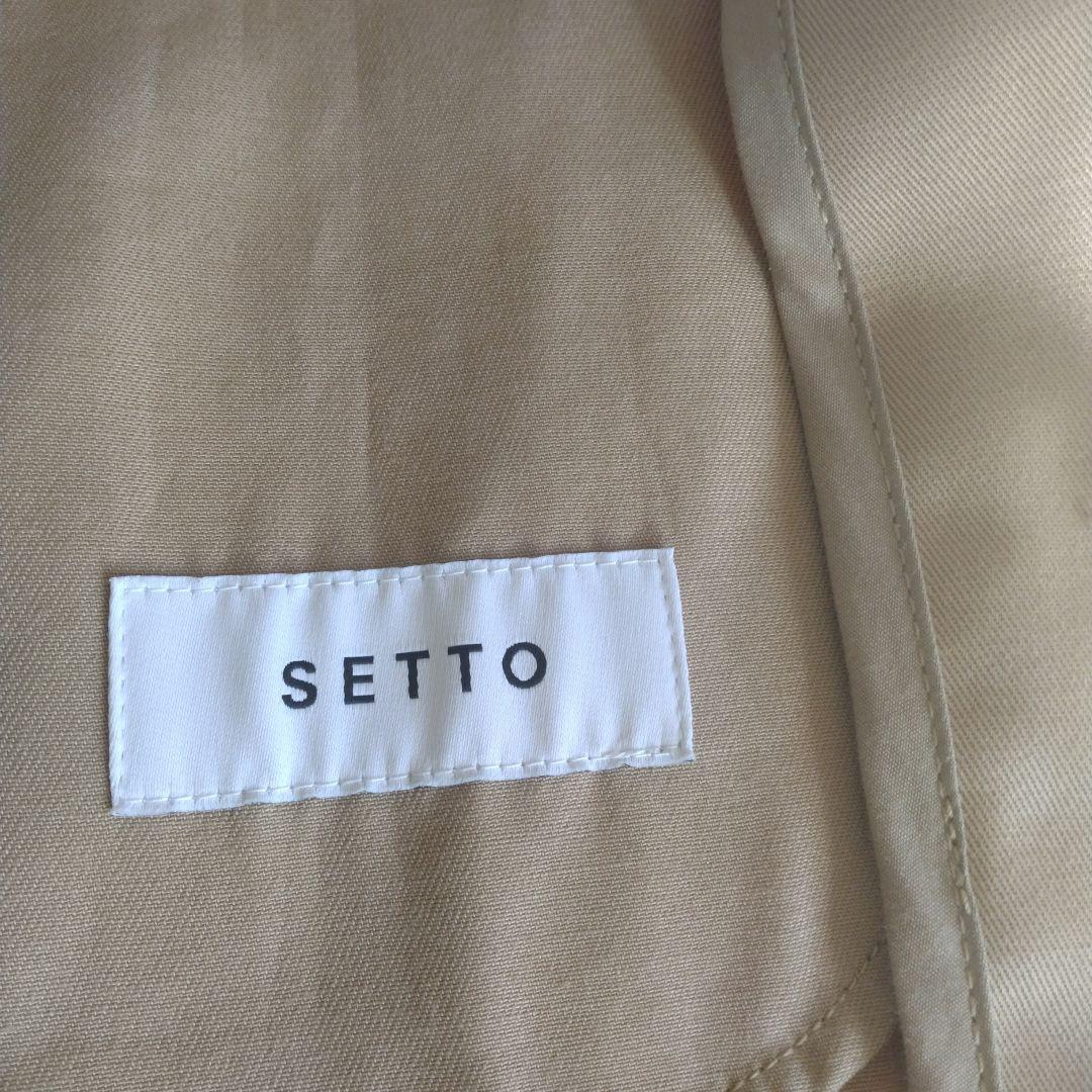 tete　　SETTO ポンチョ風コート　レディース
