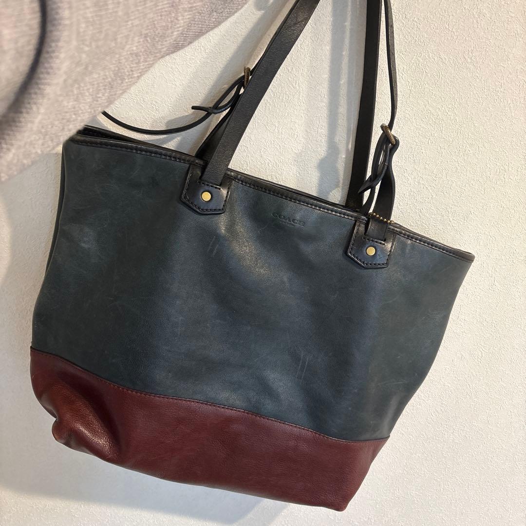 COACH MENS 71429 総革 本革 レザー