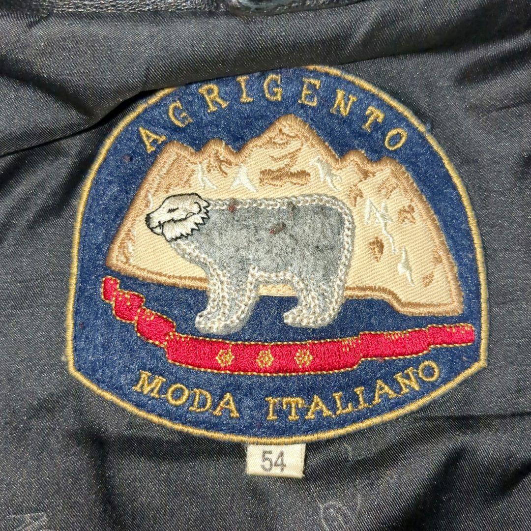 AGRIGENTO レザージャケット 54 3L XXL イタリア製 ライダース